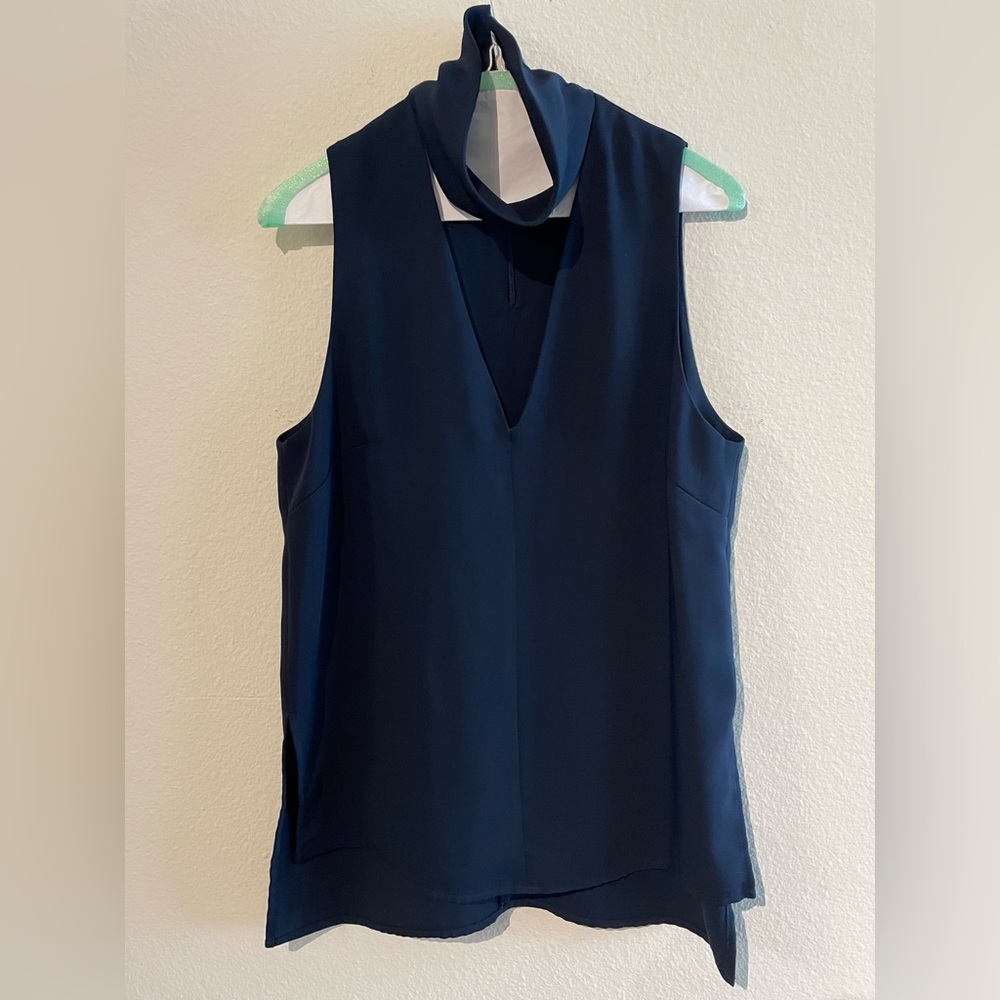 Topshop navy top